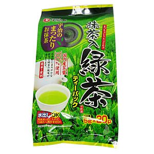 宇治・抹茶入り『緑茶』ティーパック 5g×20パック | 千年の香り 千紀園