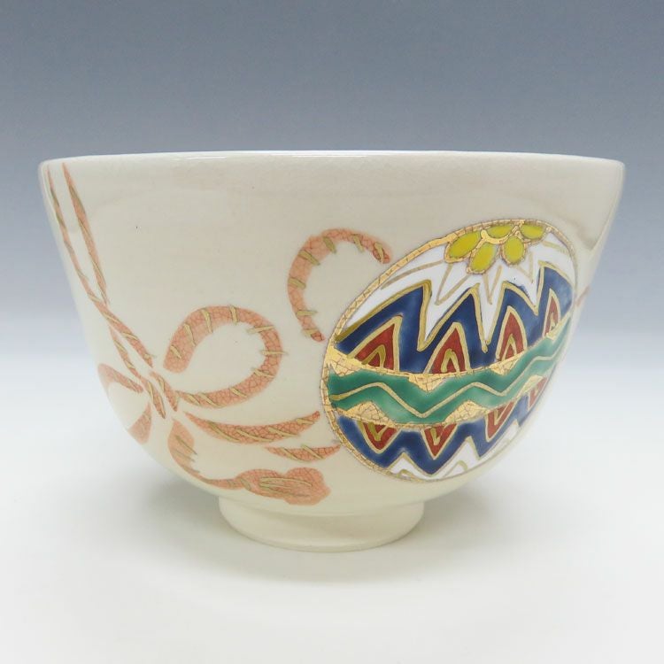 茶道具 抹茶茶碗（まっちゃちゃわん） 茶碗 仁清 手毬 田中香泉 抹茶茶碗は茶の湯文化である表千家・裏千家の茶道具や抹茶を専門に扱う千紀園（せんきえん）が通販で販売しています。茶会また初心者向けのお稽古用にご利用いただける抹茶碗です。贈り物・ギフトにも人気です。