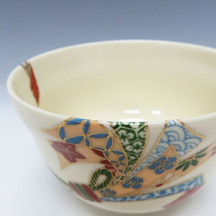 茶道具 抹茶茶碗（まっちゃちゃわん） 茶碗 仁清 束のし 宮地英香