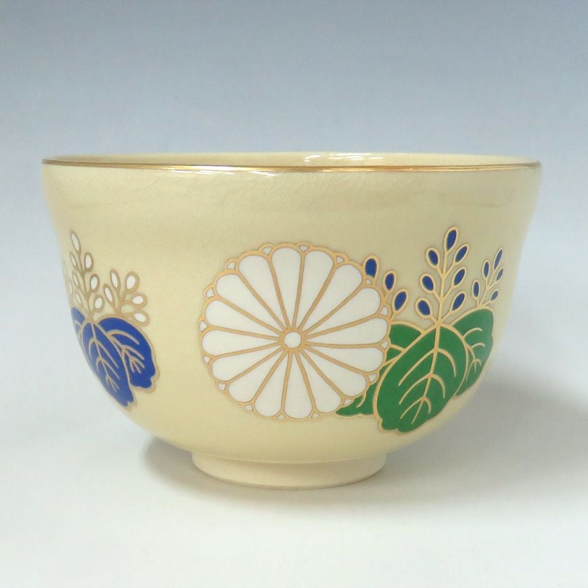 茶道具 抹茶茶碗（まっちゃちゃわん） 茶碗 仁清 新菊桐 宮地英香