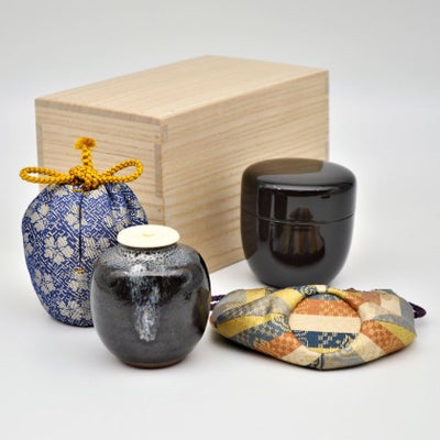茶道具 茶通箱（さつうばこ） 茶通箱セット A [仕服付