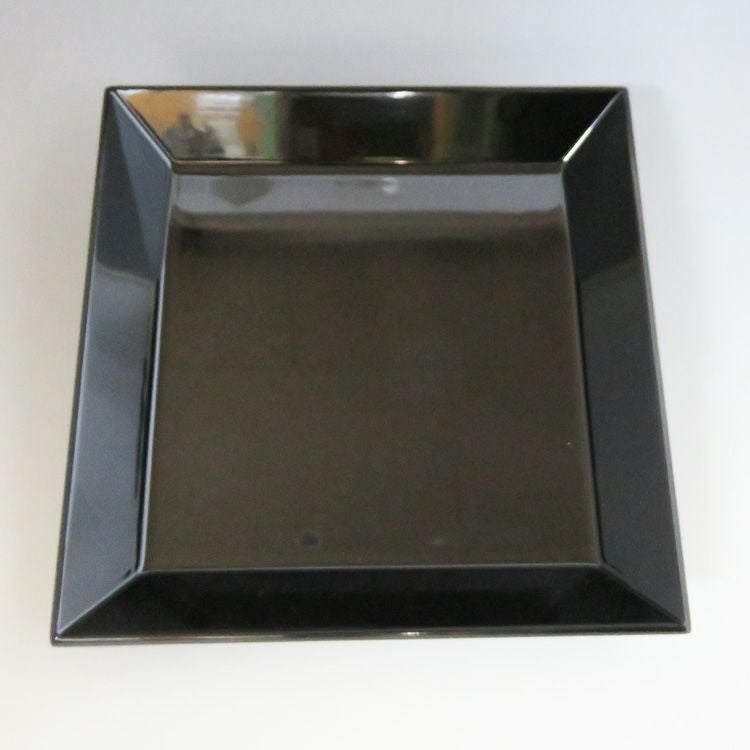 茶道具 盆（ぼん） 小四方盆 木製 真塗 湖彩 茶入盆