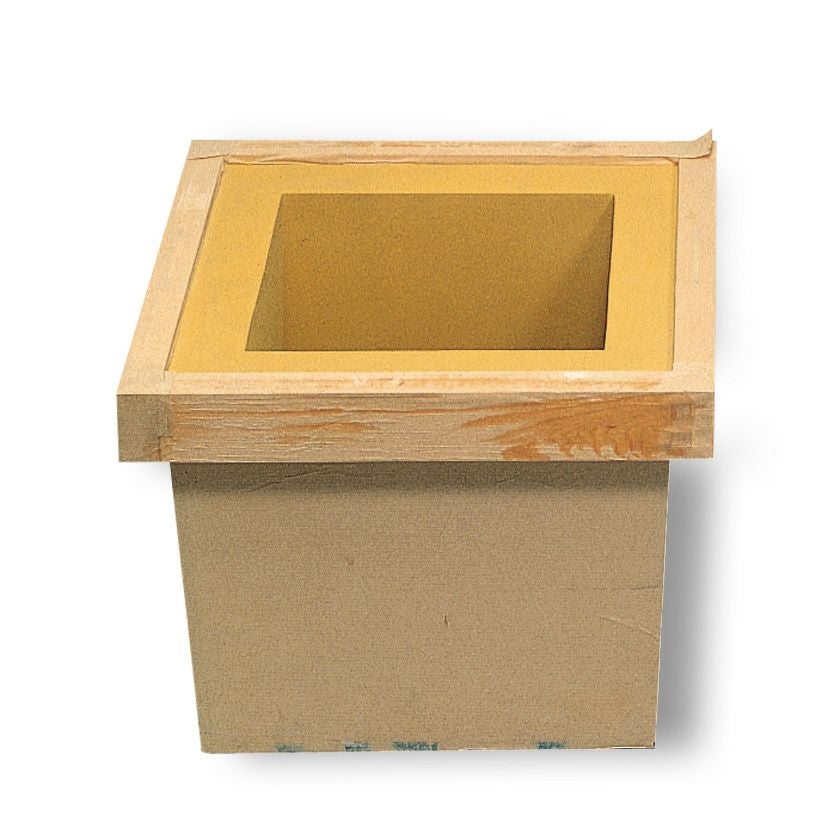 茶道具　炉壇　ろだん　銅 茶道具 炉壇（ろだん） 上炉壇セット (掻合塗炉縁・炉蓋・上五徳付