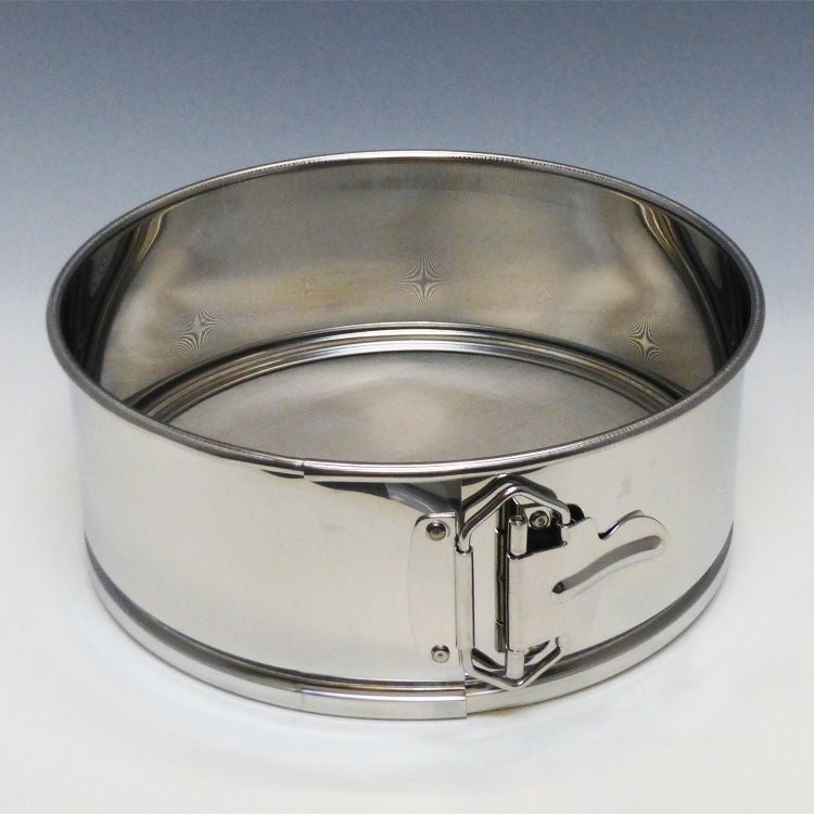 茶道具 ステンレス製三枚組灰ふるい 表流 (4メッシュ/65メッシュ/100