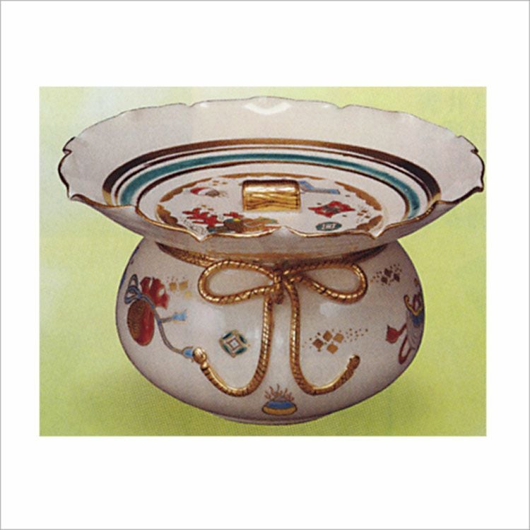 【良品】陶樂 南蛮写 砂金袋 水指 透かし細工 茶道具/お点前 陶器 昭和古道具 000000010957-01.jpg?size=xl&w=
