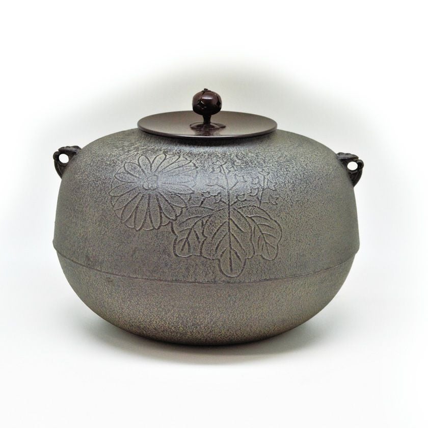 茶道具 炉釜（ろがま） 炉釜 政所 菊地政光