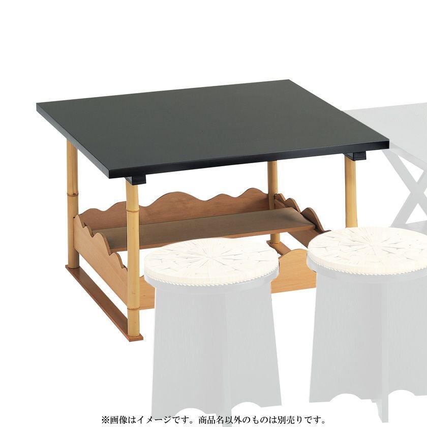 茶道具 立礼棚（りゅうれいだな） 再好 点茶盤 (天盤は真塗)