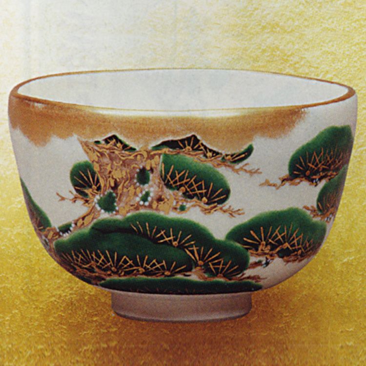 茶道具 茶碗 仁清 金雲 松 山岡善高 抹茶茶碗は茶の湯文化である表千家・裏千家の茶道具や抹茶を専門に扱う千紀園（せんきえん）が通販で販売しています。茶会また初心者向けのお稽古用にご利用いただける抹茶碗です。贈り物・ギフトにも人気です。