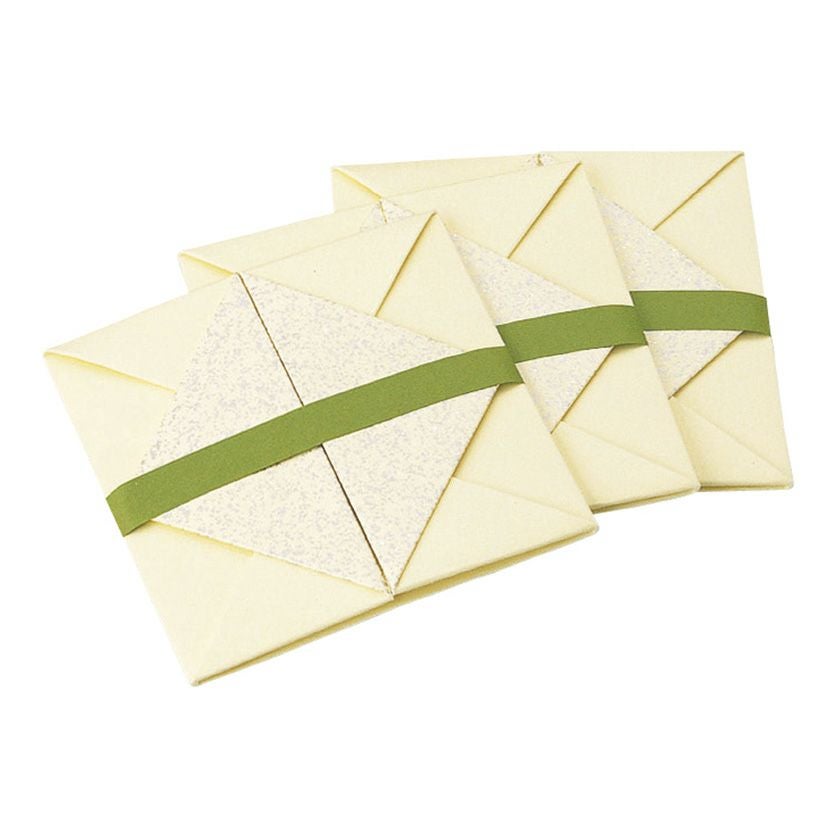 茶道具 七事式（しちじしき）用品 折据 大 (三枚組)