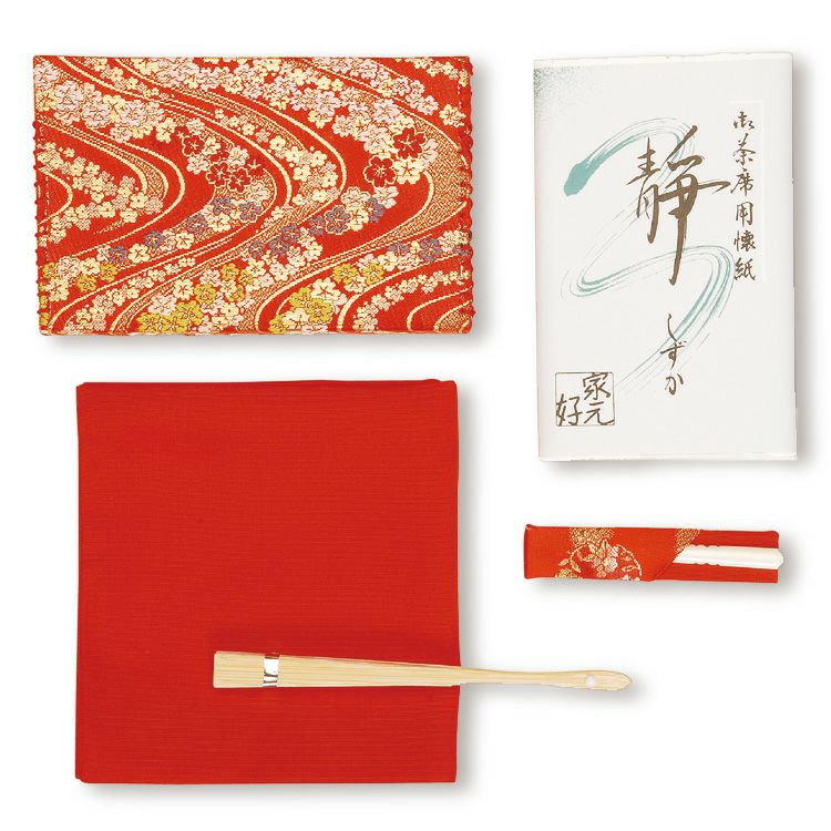 茶道具 掛軸（かけじく） 軸横物画賛 朝顔の図「涼風」 小堀良實（こ