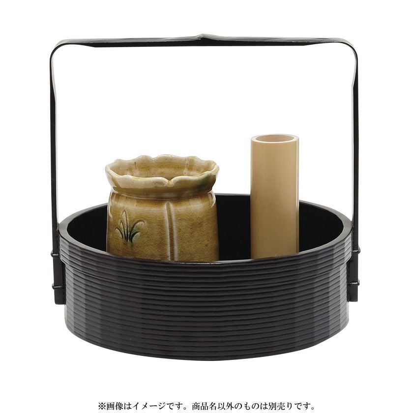 【茶道具】 桑　手付莨盆＊煙草盆＊表完作＊美品＊懐石道具 茶道具 莨盆（煙草盆・たばこぼん） 長四方 田楽 桑色手付莨盆 鵬雲斎好