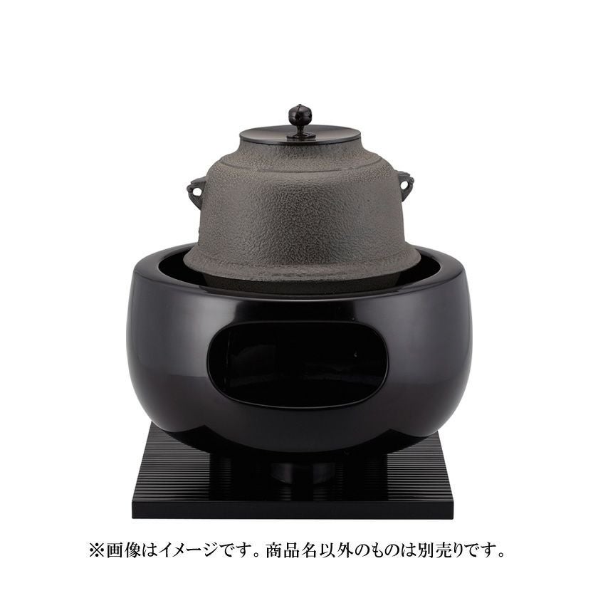 茶道具　風呂釜　 茶道具 風炉釜（ふろがま） 風炉釜 万代屋 利休好写 菊池 政光
