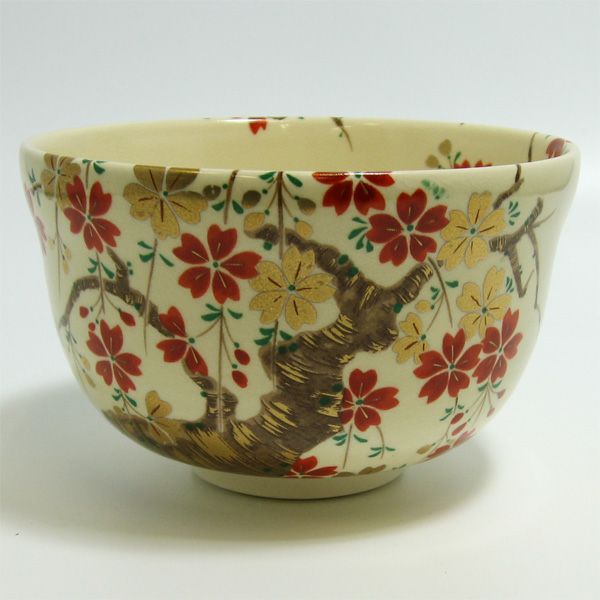 茶道具 抹茶茶碗（まっちゃちゃわん） 茶碗 仁清 枝垂桜 宮地英香 抹茶茶碗は茶の湯文化である表千家・裏千家の茶道具や抹茶を専門に扱う千紀園（せんきえん）が通販で販売しています。茶会また初心者向けのお稽古用にご利用いただける抹茶碗です。贈り物・ギフトにも人気です。