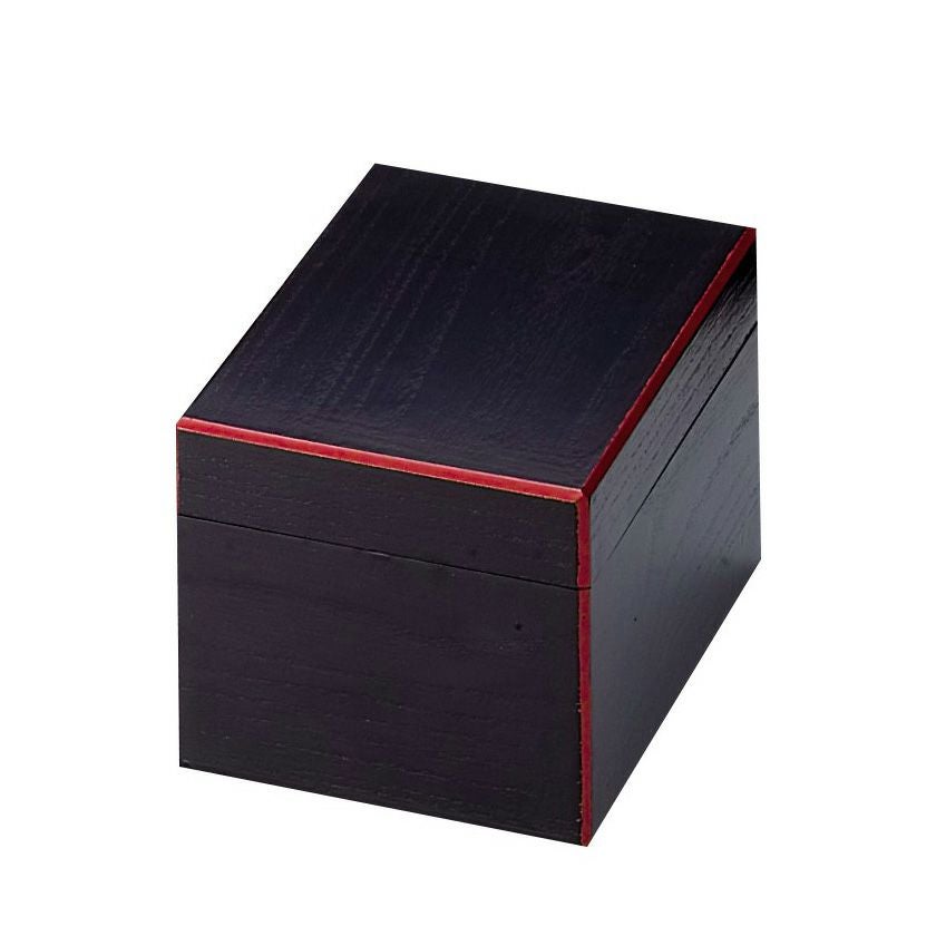 茶道具 茶箱 金箔張 茶箱のみ 紙箱 茶道具 茶箱（ちゃばこ） 利休茶箱 黒面朱