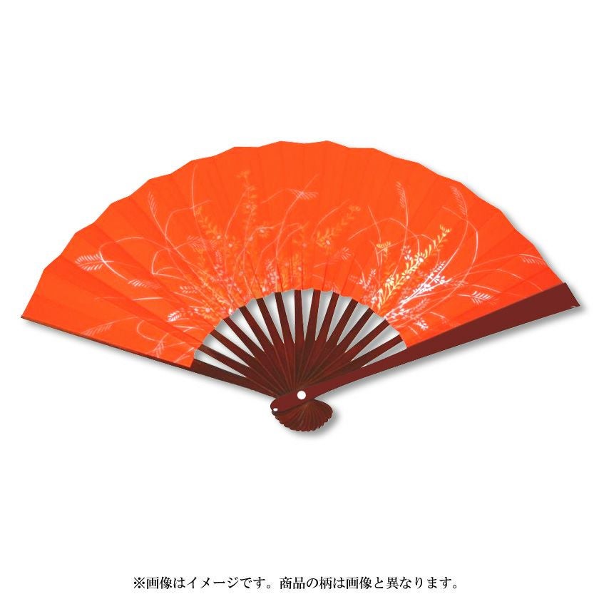 茶道具 扇子（せんす） 扇子 溜塗 花月 ハデ 5寸 ※画像はイメージです