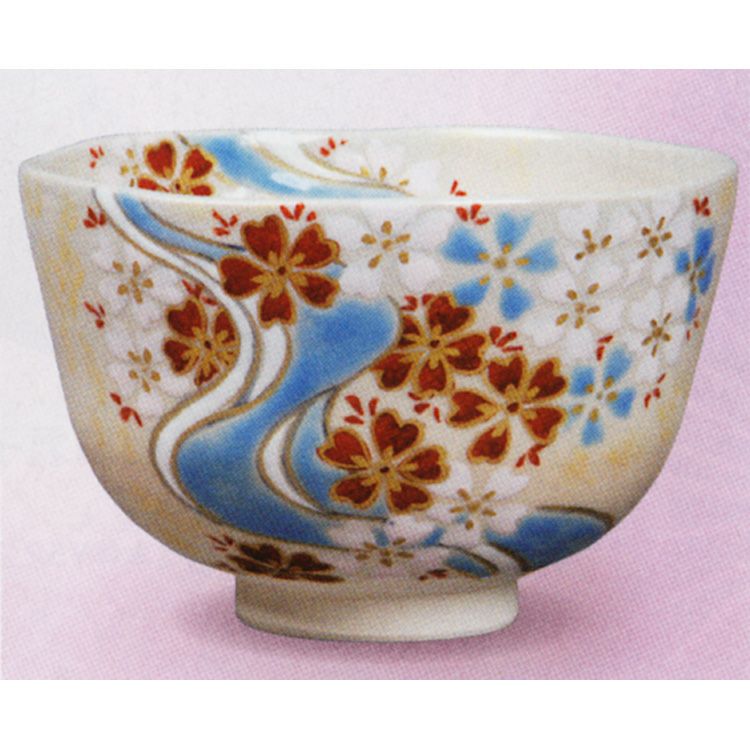 茶道具 茶碗 御本 桜流水 伊坂清香 抹茶茶碗は茶の湯文化である表千家・裏千家の茶道具や抹茶を専門に扱う千紀園（せんきえん）が通販で販売しています。茶会また初心者向けのお稽古用にご利用いただける抹茶碗です。贈り物・ギフトにも人気です。