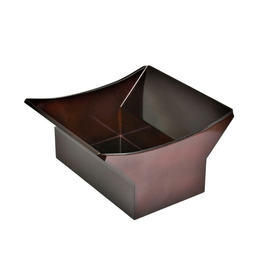 茶道具 炭斗（炭取・すみとり） 鴨箱炭斗 玄々斎好写