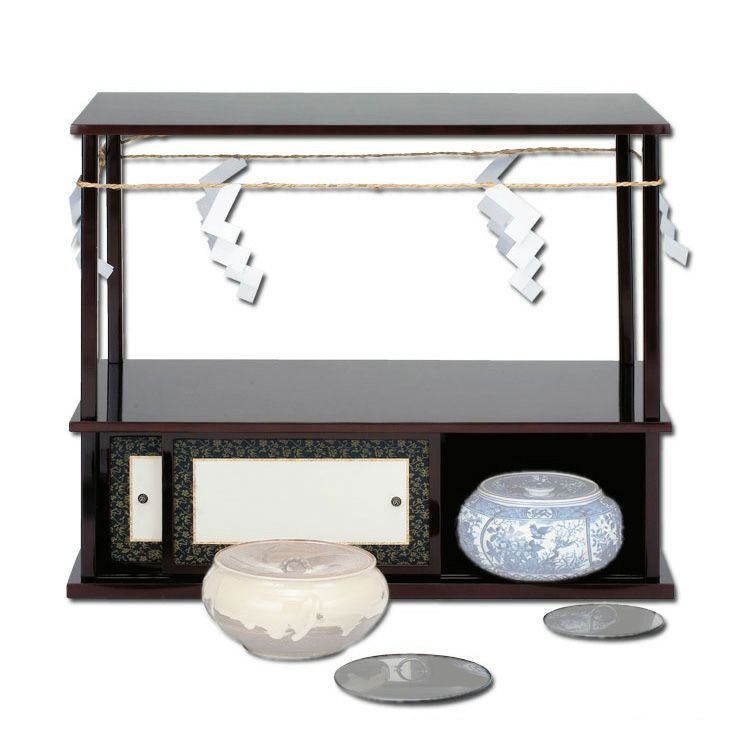 紹鴎棚 溜塗 紹鷗棚（炉用・組立式） | カタログ・パンフレット 掲載品,丙午歳