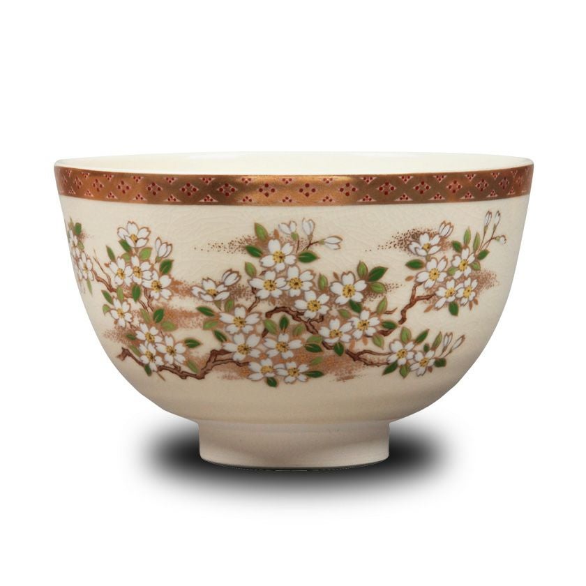 茶道具 抹茶茶碗（まっちゃちゃわん） 茶碗 薩摩写 桜 宮地英香 抹茶茶碗は茶の湯文化である表千家・裏千家の茶道具や抹茶を専門に扱う千紀園（せんきえん）が通販で販売しています。茶会また初心者向けのお稽古用にご利用いただける抹茶碗です。贈り物・ギフトにも人気です。