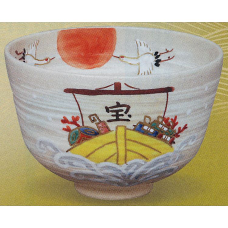 茶道具 茶碗 刷毛目 宝船 田中香泉 抹茶茶碗は茶の湯文化である表千家・裏千家の茶道具や抹茶を専門に扱う千紀園（せんきえん）が通販で販売しています。茶会また初心者向けのお稽古用にご利用いただける抹茶碗です。贈り物・ギフトにも人気です。