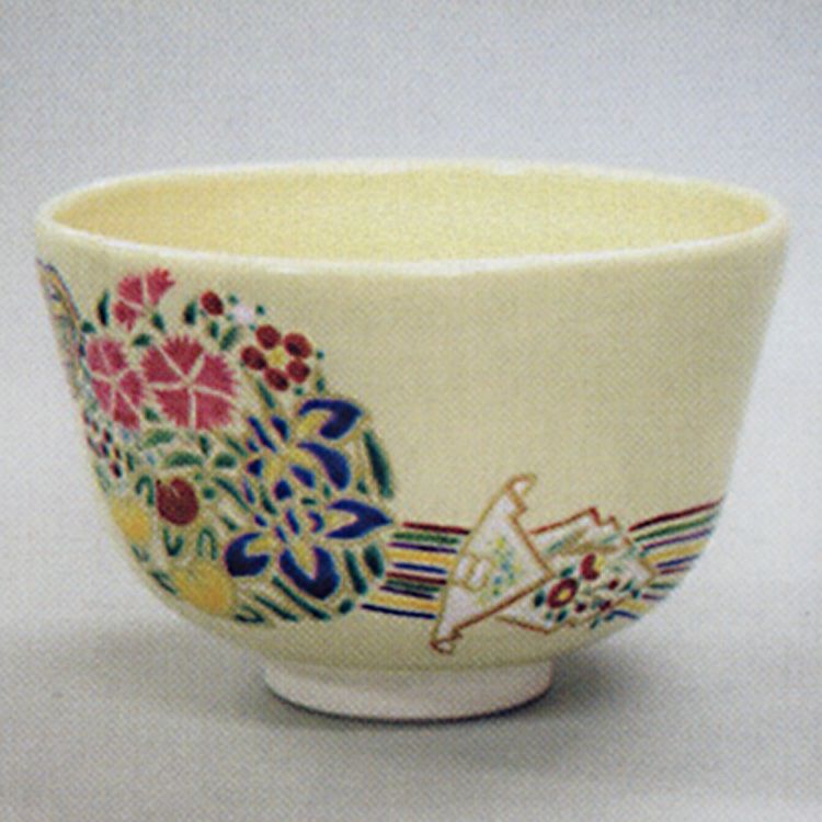 茶道具 茶碗 仁清 薬玉 良二
