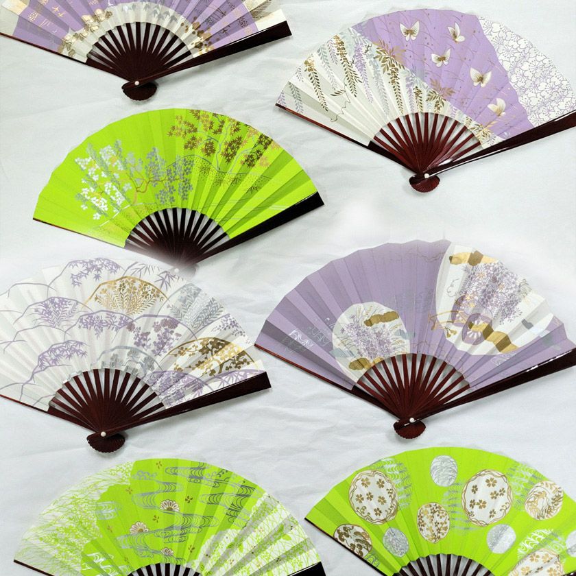 茶道具 扇子（せんす） 扇子 溜塗 花月 5寸 ※画像はイメージです。絵柄