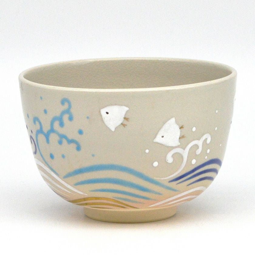 茶道具 茶碗 御本 波千鳥 水出宋絢