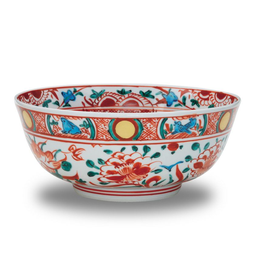 茶道具 古物品 本間焼 菓子器 赤丸 紙箱入 000000003466-01.jpg?size=xl&w=