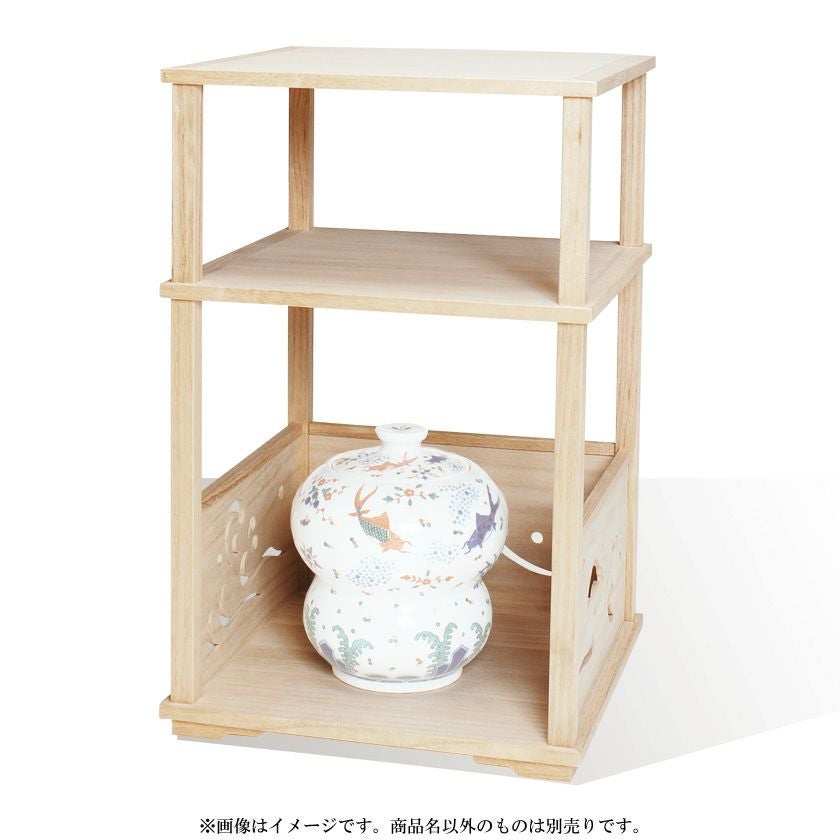 美品！茶棚です 楽天市場】ウールナット&アクリル 卓上 棚 ウッドケース ウッド 収納棚