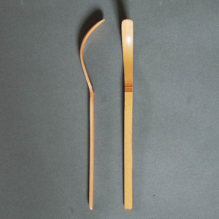 茶道具(茶杓) 茶道具 茶杓（ちゃしゃく） 白竹 茶杓 淡々斉好 | 千年の香り 千紀園
