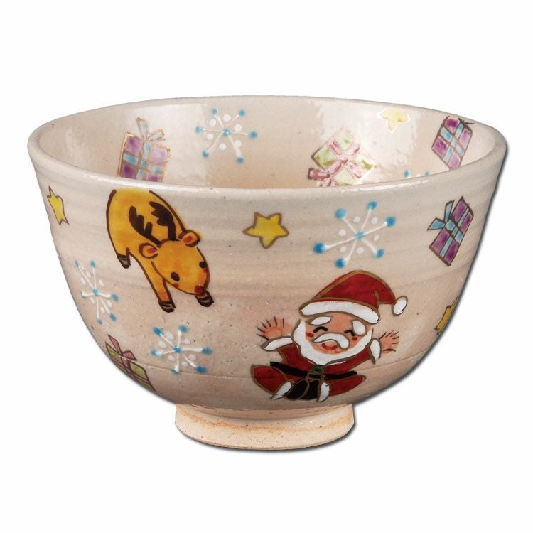 茶道具 抹茶茶碗（まっちゃちゃわん） 茶碗 乾山 サンタクロース 田中香泉作 抹茶茶碗は茶の湯文化である表千家・裏千家の茶道具や抹茶を専門に扱う千紀園（せんきえん）が通販で販売しています。茶会また初心者向けのお稽古用にご利用いただける抹茶碗です。贈り物・ギフトにも人気です。