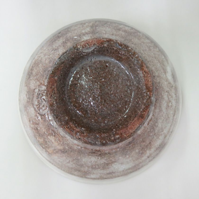 Ｔ５６５　茶碗　『二徳三島写　茶碗』『祥雲窯　原清和』　共箱　抹茶碗　茶道具 茶道具 抹茶茶碗 古三島茶碗 二徳三島写 原清和