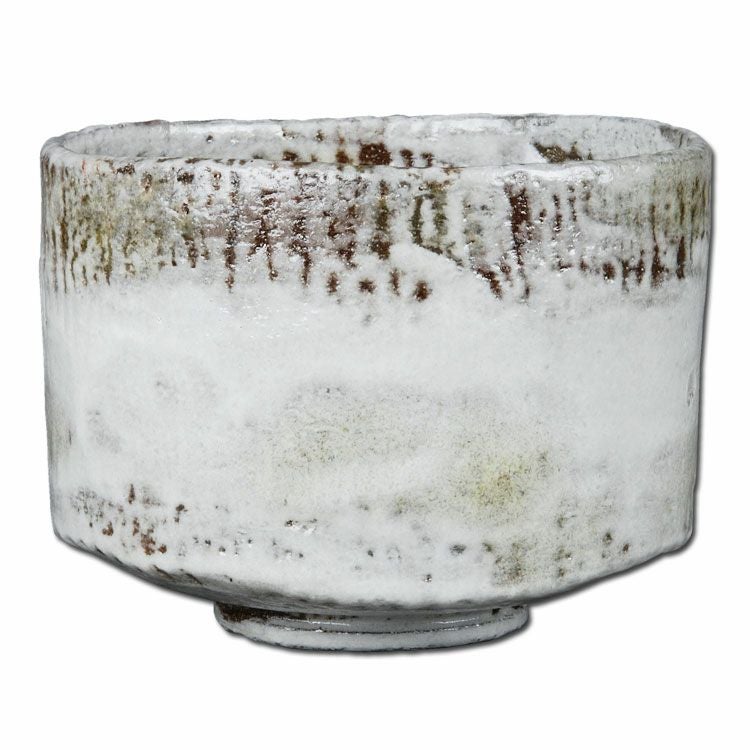Ｔ６４５　茶碗　『光悦写　雪片』『佐々木昭楽 造』　共箱　抹茶碗　茶道具 茶道具 茶碗 白楽茶碗 光悦写 冠雪 かんせつ 佐々木昭楽作