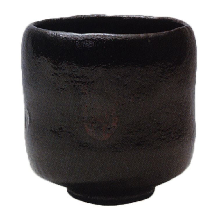 茶道具 楽茶碗（らくちゃわん） 黒楽 筒茶碗 佐々木松楽 抹茶茶碗は茶の湯文化である表千家・裏千家の茶道具や抹茶を専門に扱う千紀園（せんきえん）が通販で販売しています。茶会また初心者向けのお稽古用にご利用いただける抹茶碗です。贈り物・ギフトにも人気です。