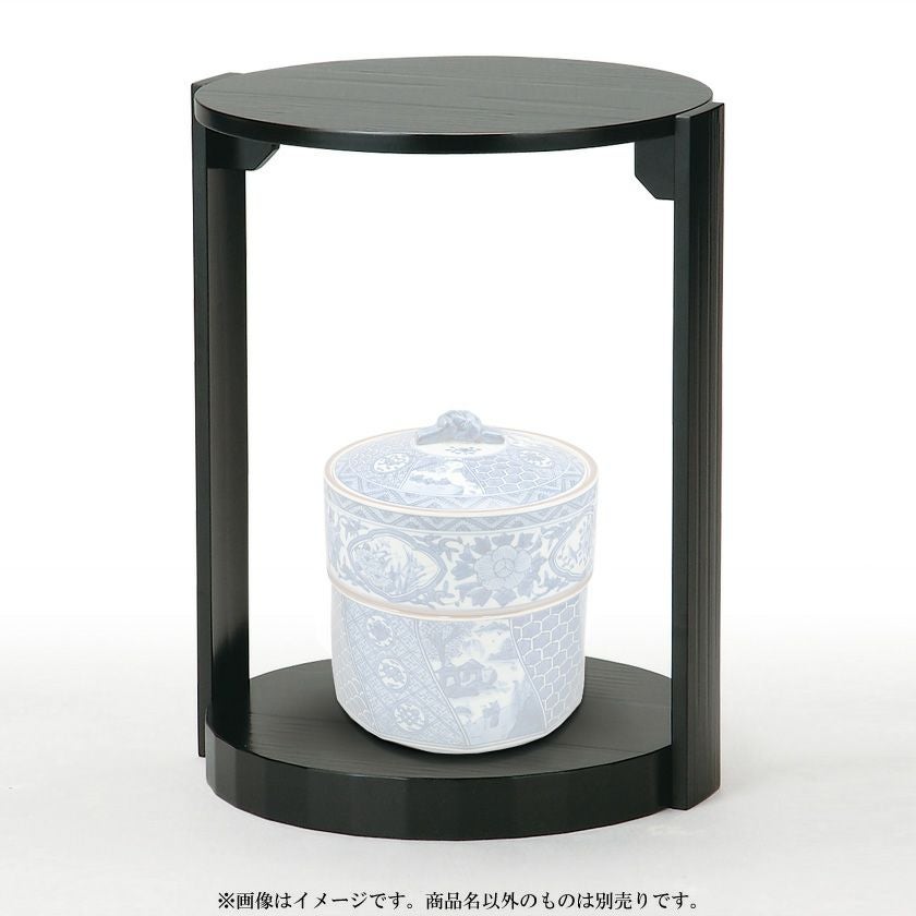 茶道具 棚（たな） 一閑 丸卓 田原一斉 ※画像はイメージです。商品