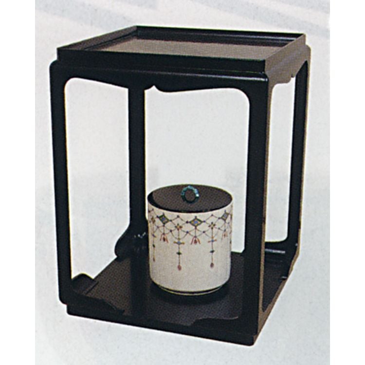 茶道具 棚物 京塗 宗旦好 一閑塗 高麗卓 塗師 松永三喜三 新品 茶道具 棚（たな） 高麗卓 一閑張 京塗 松永三喜三（まつながみきぞう）
