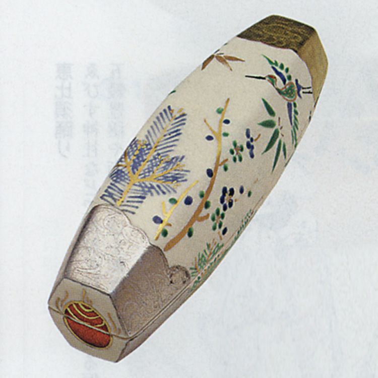 Ｗ４１　香合　『色絵　ぶりぶり』『橋本永豊 造』　共箱　茶道具 000000006672-01.jpg?size=xl&w=
