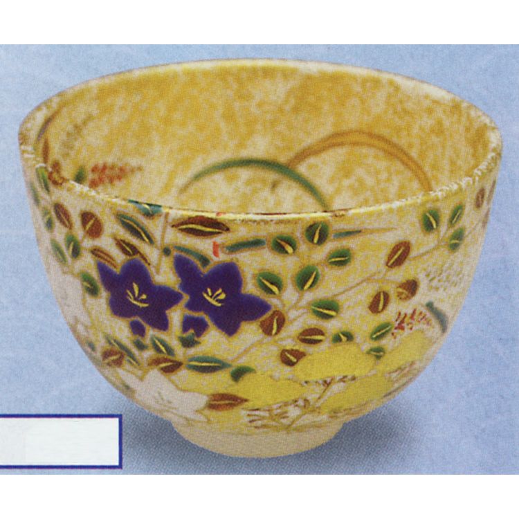 金箔硝子茶碗　吉昭作　銘　古稀【新品未使用箱付き】 金砂子茶碗 秋草 加藤よしゑ (茶道具 通販 楽天)