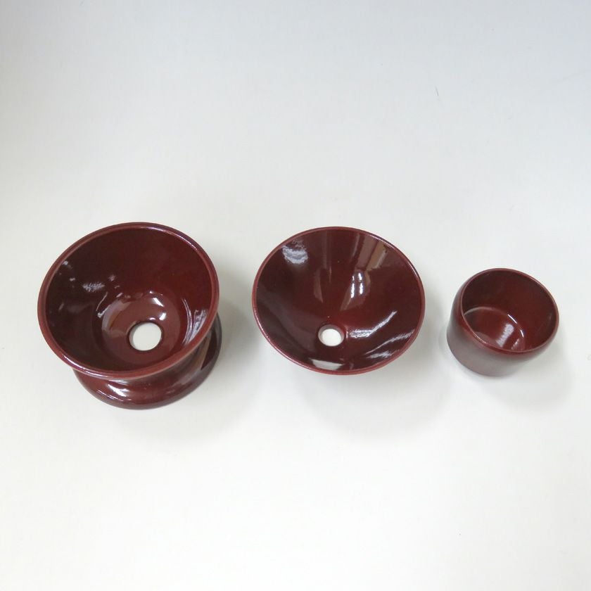 茶道具 水屋道具（みずやどうぐ） 溜塗 茶定合（ちゃじょうご