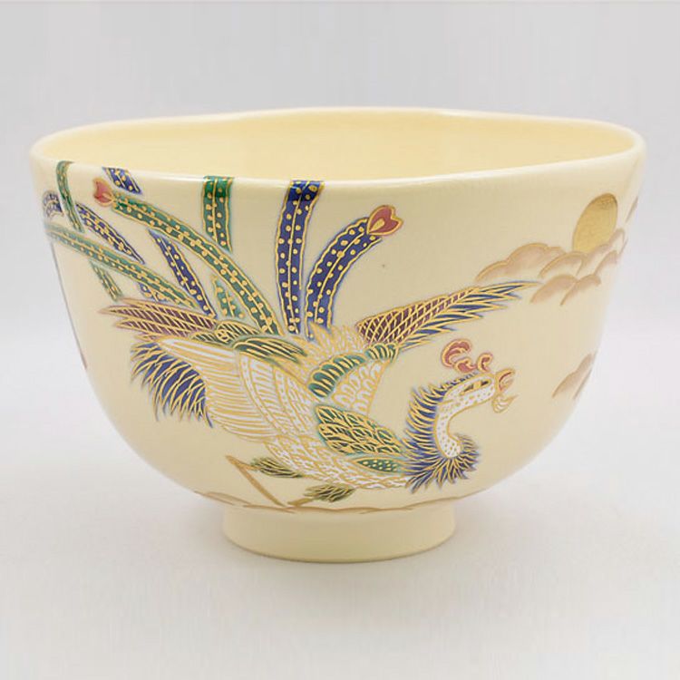 茶道具 抹茶茶碗（まっちゃちゃわん） 色絵茶碗 瑞光 相模 竜泉