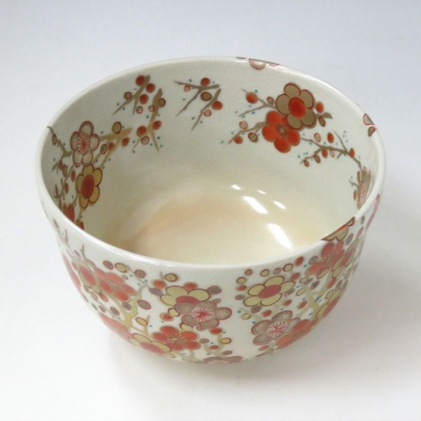茶道具 抹茶茶碗（まっちゃちゃわん） 茶碗 御本手 梅林 宮地 英香 抹茶茶碗は茶の湯文化である表千家・裏千家の茶道具や抹茶を専門に扱う千紀園（せんきえん）が通販で販売しています。茶会また初心者向けのお稽古用にご利用いただける抹茶碗です。贈り物・ギフトにも人気です。