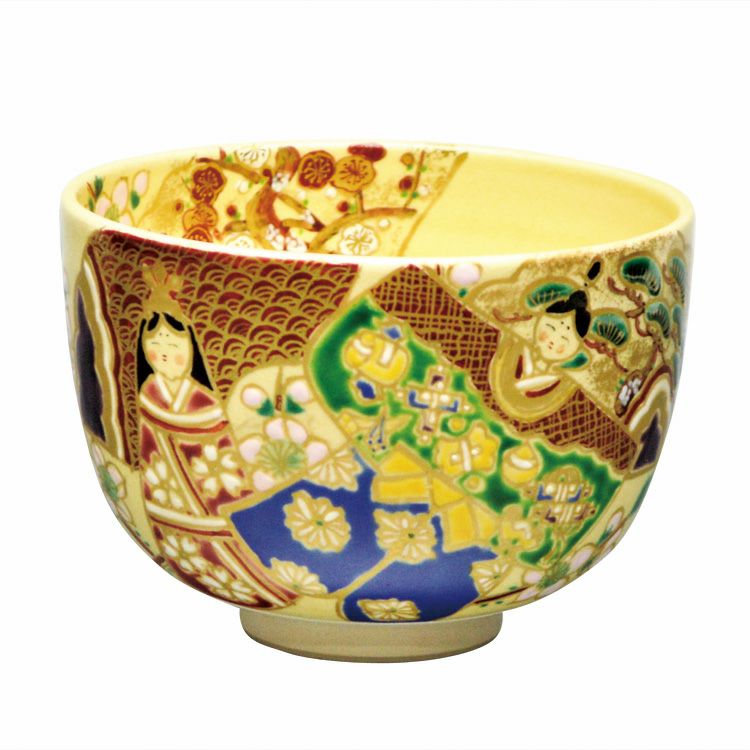 茶道具 抹茶茶碗（まっちゃちゃわん） 茶碗 仁清 雛人形 水出 宋絢
