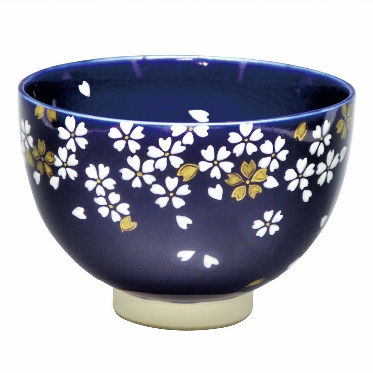茶道具 抹茶茶碗（まっちゃちゃわん） 茶碗 瑠璃釉 桜吹雪 見谷 福峰 抹茶茶碗は茶の湯文化である表千家・裏千家の茶道具や抹茶を専門に扱う千紀園（せんきえん）が通販で販売しています。茶会また初心者向けのお稽古用にご利用いただける抹茶碗です。贈り物・ギフトにも人気です。