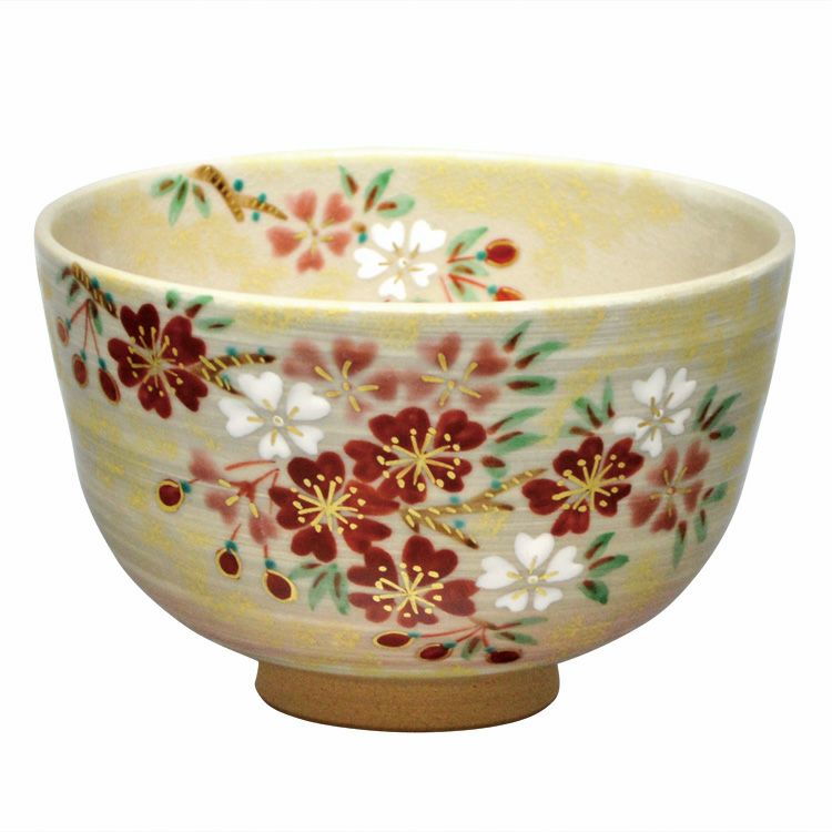 茶道具 抹茶茶碗（まっちゃちゃわん） 茶碗 刷毛目 桜 中山 喜白 抹茶茶碗は茶の湯文化である表千家・裏千家の茶道具や抹茶を専門に扱う千紀園（せんきえん）が通販で販売しています。茶会また初心者向けのお稽古用にご利用いただける抹茶碗です。贈り物・ギフトにも人気です。