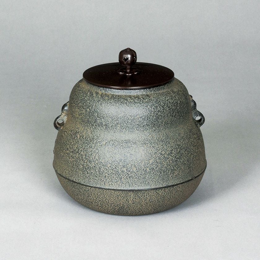茶道具 風炉釜（ふろがま） 小釜 瓢 菊地 政光 作 | 千年の香り 千紀園