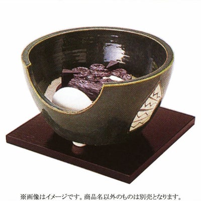 茶道具 風炉（ふろ） ヤマキ製電熱式紅鉢 織部 100V/200W/500W | 千年 