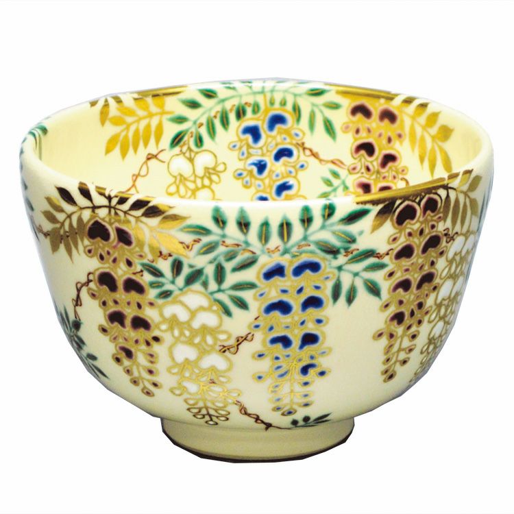 茶道具 抹茶茶碗（まっちゃちゃわん） 茶碗 仁清 藤 田中 万祥 抹茶茶碗は茶の湯文化である表千家・裏千家の茶道具や抹茶を専門に扱う千紀園（せんきえん）が通販で販売しています。茶会また初心者向けのお稽古用にご利用いただける抹茶碗です。贈り物・ギフトにも人気です。