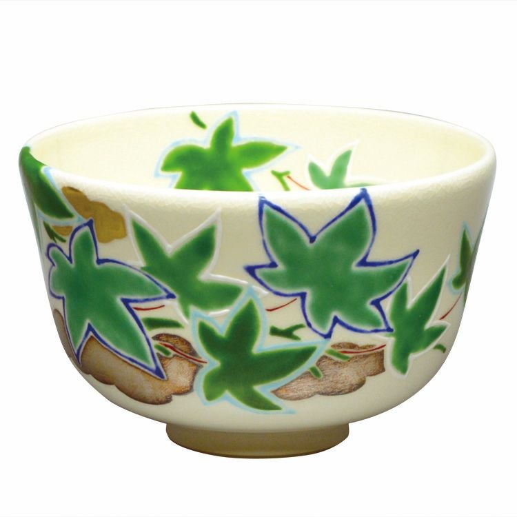 茶道具 抹茶茶碗（まっちゃちゃわん） 茶碗 色絵 青楓 山本 蓼 抹茶茶碗は茶の湯文化である表千家・裏千家の茶道具や抹茶を専門に扱う千紀園（せんきえん）が通販で販売しています。茶会また初心者向けのお稽古用にご利用いただける抹茶碗です。贈り物・ギフトにも人気です。