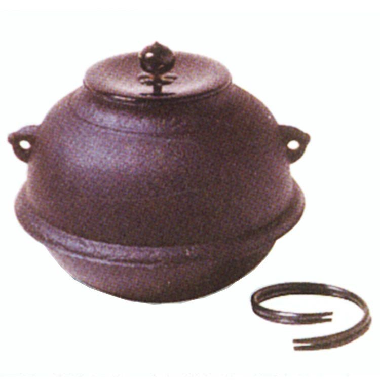 茶道具 風炉釜（ふろがま） 志きの釜 真形釜 （風炉用に） | 千年の
