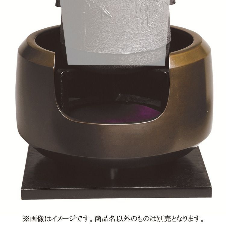 鋳銅大西風炉　茶道具 茶道具 風炉（ふろ） 唐銅 大西風炉 浄雲 | 千年の香り 千紀園